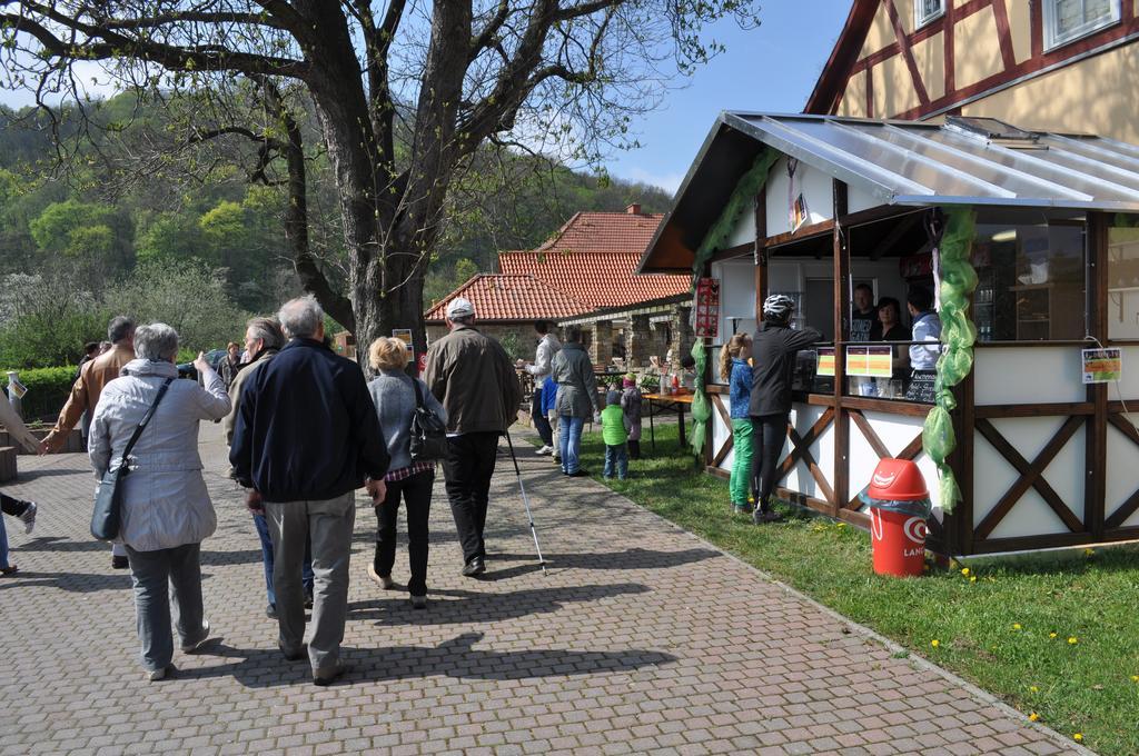 Restaurant & Pension Freudenthal Wandersleben Exterior photo